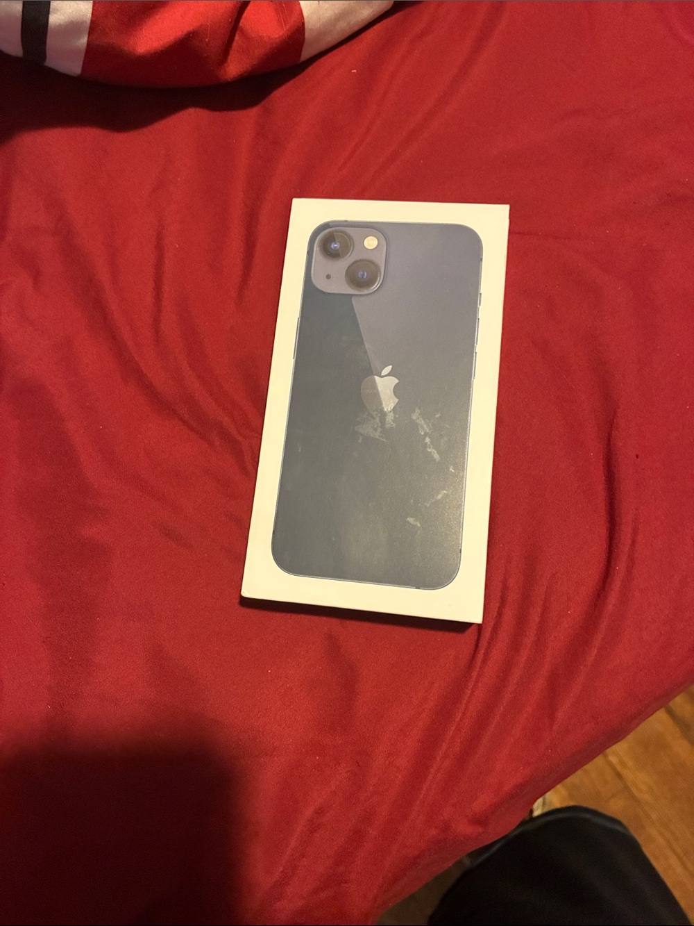 Apple iPhone 13 Blue with Dual Rear Cameras UNLOCKED NEEDS TO BE CHARGED